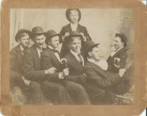 Group of young men