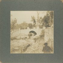 Concrete bridge at Monte Ne c. 1910s