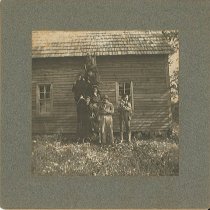 Young people on a Ladder c. 1910
