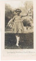 Apple Blossom Festival girl 1920s