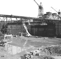 Site view - Dam construction