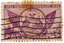 Michigan commemorative stamp