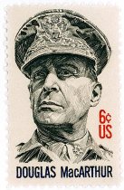 Douglas MacArthur commemorative stamp