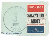 Salvation Army commemorative stamp