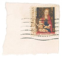 1966 Christmas stamp