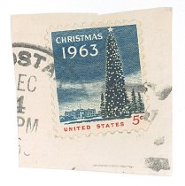 1963 Christmas stamp