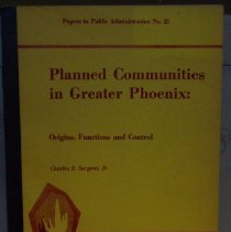 Planned Communities in Greater Phoenix