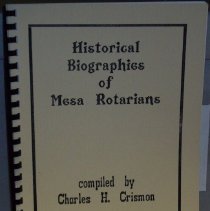 Historical Biographies of Mesa Rotarians