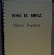 Who is Mesa Historical Biographies