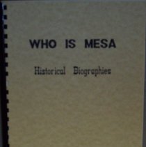 Who is Mesa Historical Biographies