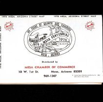 one side (map folded)