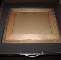 The horse and buggy scene