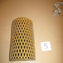 Yellow lamp cover