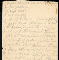 2020.7.8 Emma P Foster Cookbook Strawberry Gelatin