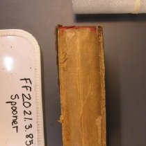 2021.3.85 Spooner Spine Missing