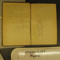 2021.3.137 Myers Signed Endpapers