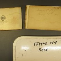 1990.144 Reed Signed Endpages Conditon