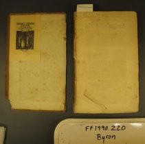 1990.220 Byron Signed Endpapers Condition