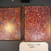 2021.4.40b Wood Marble Endpages Condition