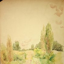 Bb2021.4.3 Watercolor Of Path