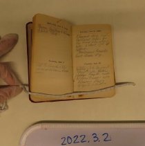 2022.3.2 Cara Foster Diary 1922 Entries