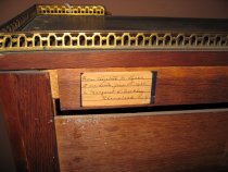 Desk Back, MLS Label