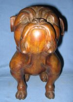 Carved Pug