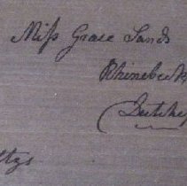 Table Drawer, Interior Detail