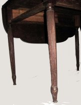 Pembroke Table, Leg Detail