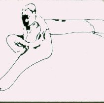 Drawing of a Picture of Lester Young