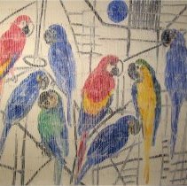 Slonem, Hunt  Haitian Rope, 1998