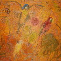 Slonem, Hunt Macaws, 2002