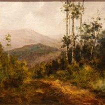 Study in Oil of the Mountains