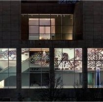 entire view at night (from outside)