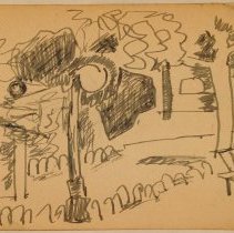 Delaney Untitled (Park Scene), circa 1940s