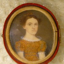 Young Girl in Orange Dress