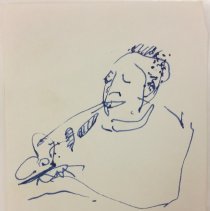 Untitled (Self-portrait Study)