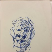 Untitled (Self-portrait Study)