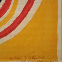 Untitled (Yellow, Red, and Black Circles for James Baldwin, Istanbul)
