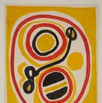 Untitled (Yellow, Red, and Black Circles for James Baldwin, Istanbul)