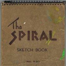 Sketchbook 3 (Spiral, brown, medium, "1199")