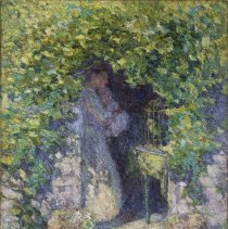 Wiley, Woman Holding an Infant in a Doorway