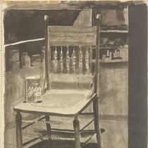 Chair with Coffee Can