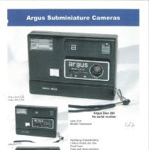 Argus 250 Disc Camera