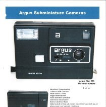 Argus 250 Disc Camera