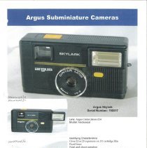 Argus Skylark 110 Camera -Yellow