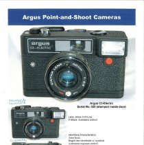 Argus C3-Electro Camera