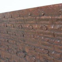 Untitled (Wood Plaque, Double-Sided with Figures)