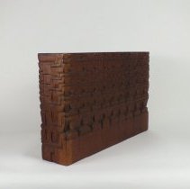 Untitled (Wood Plaque, Double-Sided with Figures)