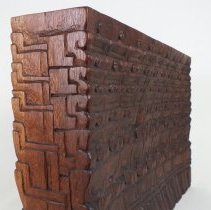 Untitled (Wood Plaque, Double-Sided with Figures)